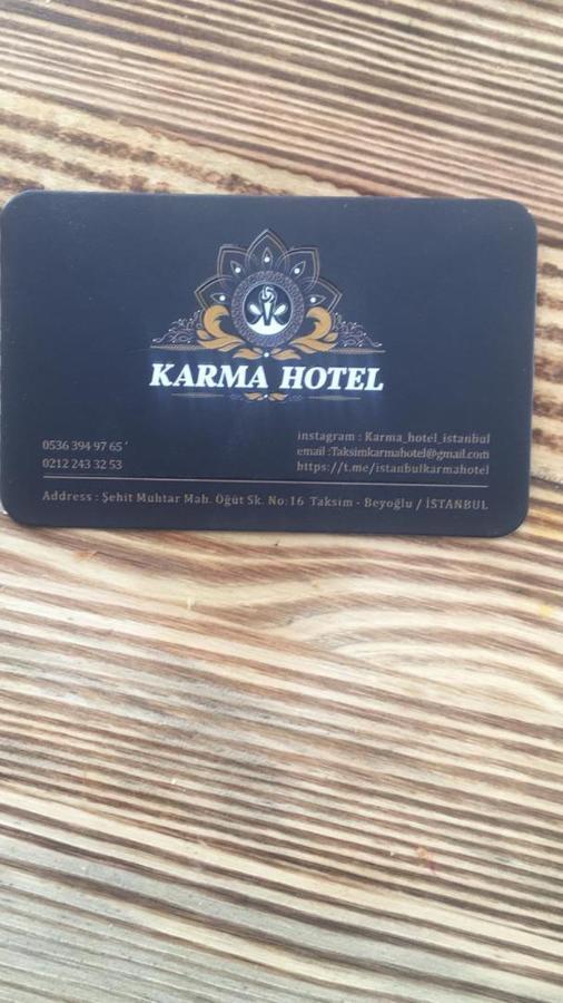 Karma Hotel Истанбул Екстериор снимка